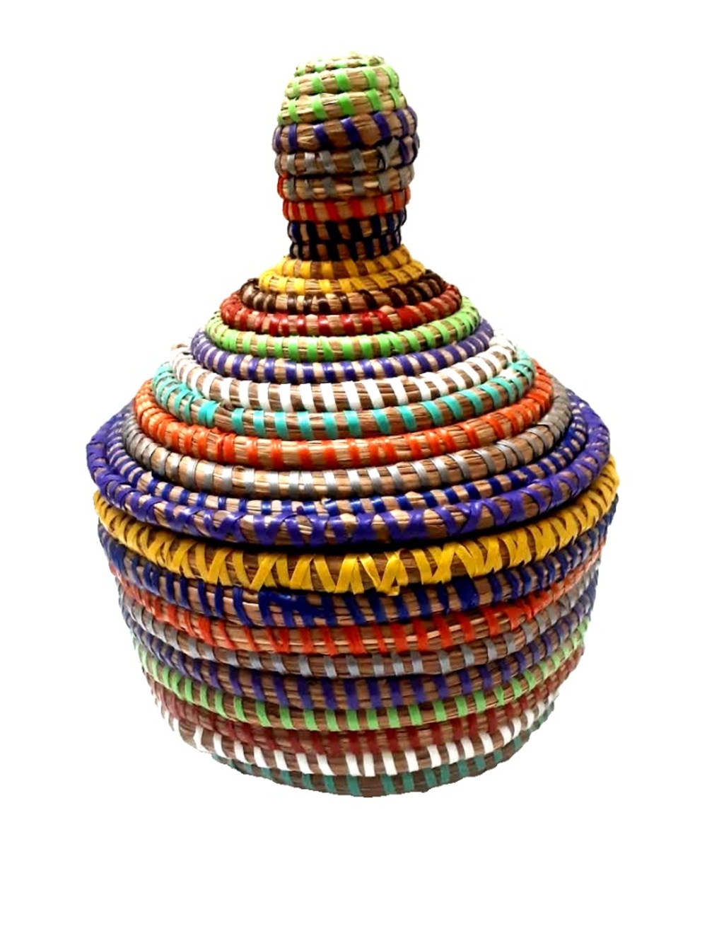 Warming Basket with Colorful Prism Spiral